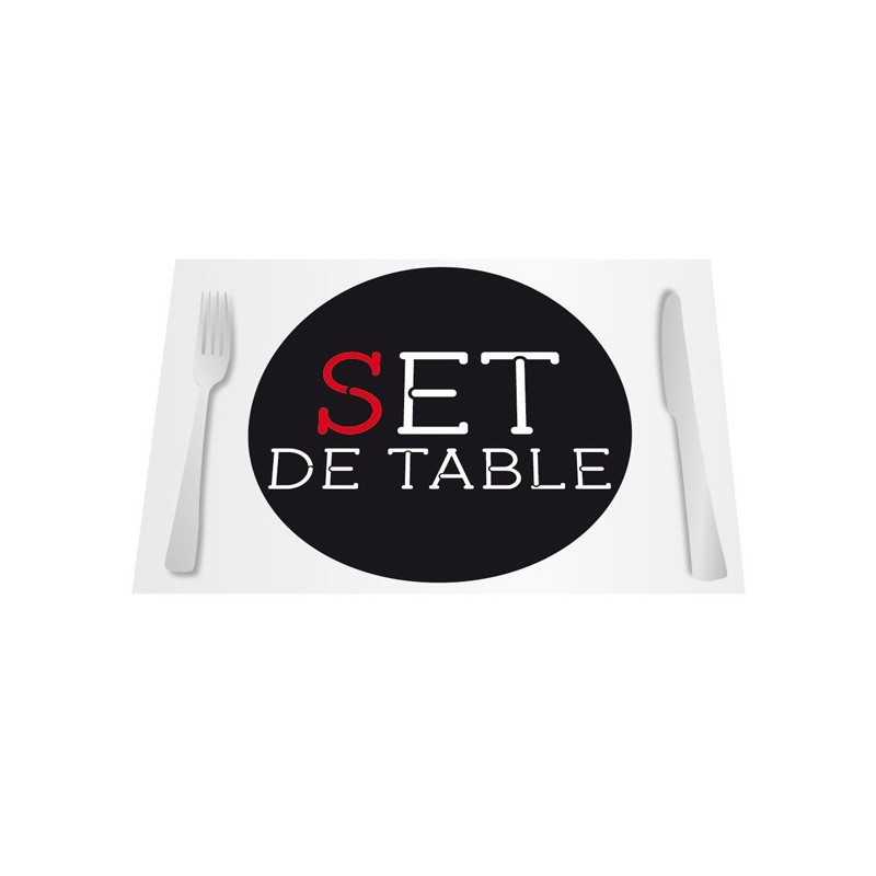 sets de table numérique 2017