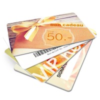 Cartes de visite en PVC