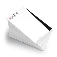 Impression d'en-têtes de lettre offset ou numérique