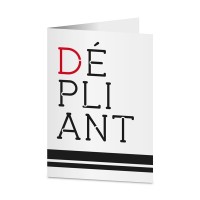 Impression de dépliants